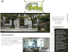Tablet Screenshot of anticatrattorialastellina.com